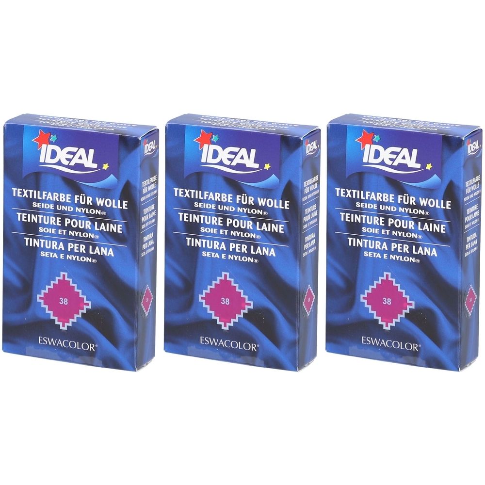 Ideal Färbemittel für Wolle, Seide und Nylon - 38 Fuchsia