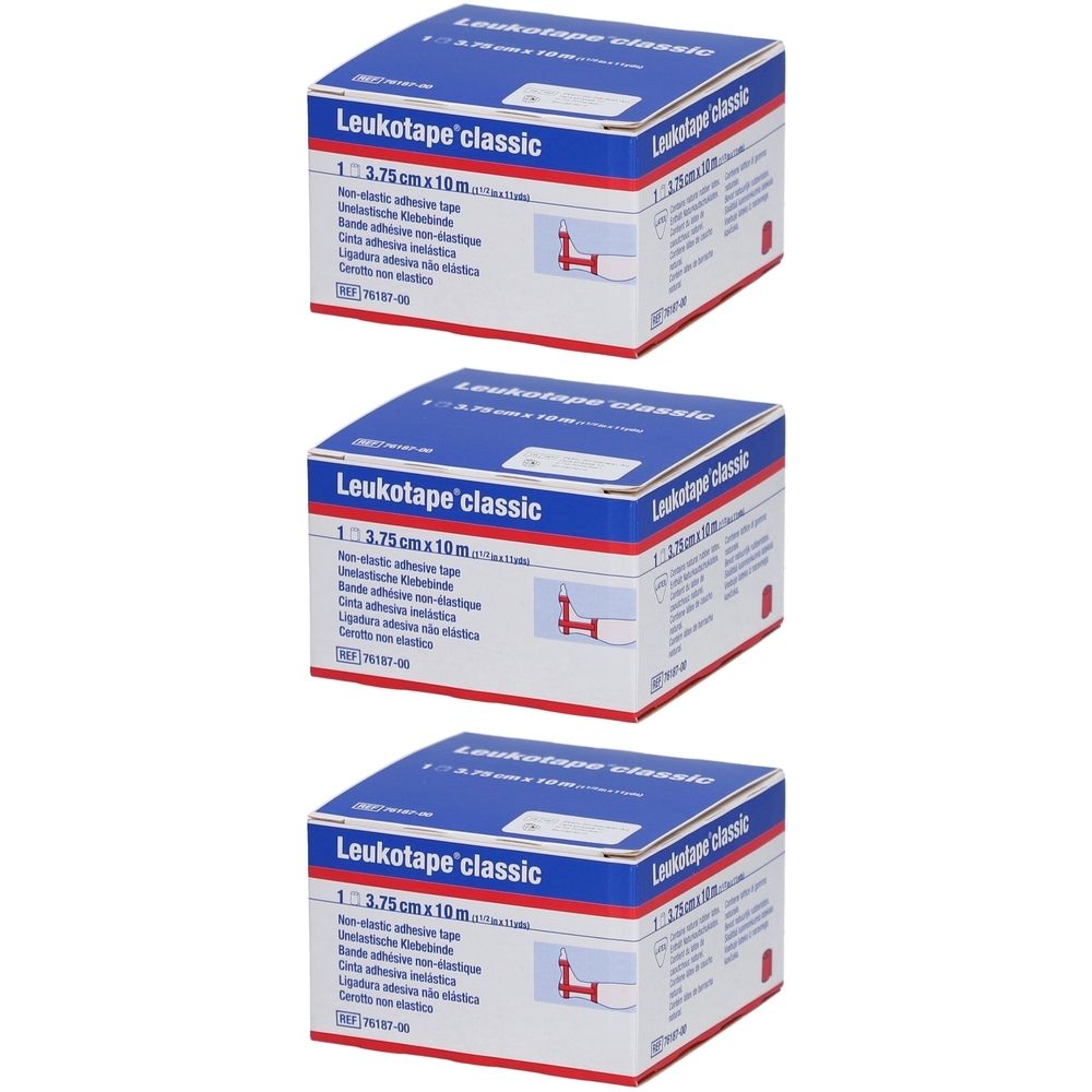 Leukotape® Classic 3,75 cm x 10 m rot