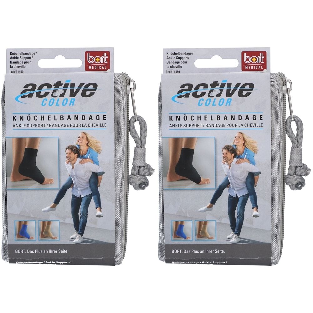 Bort ActiveColor® Knöchelbandage Gr. M schwarz