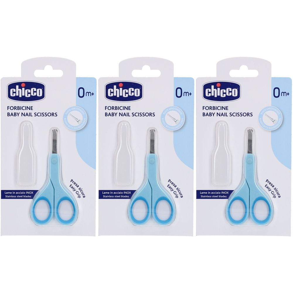 Chicco Baby-Nagelschere Hellblau 0m +