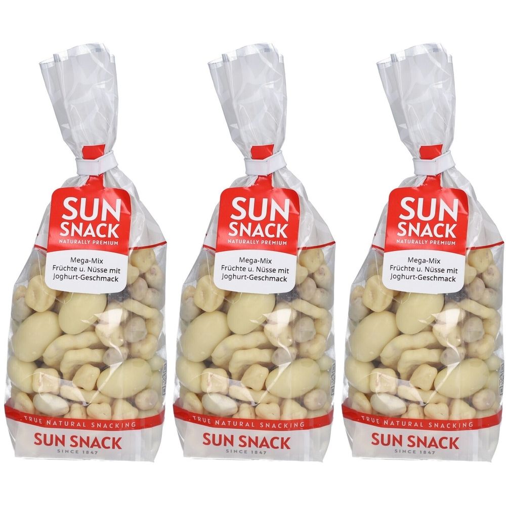 SUN Snack Mega Mix Früchte + Nüsse mit Joghurt