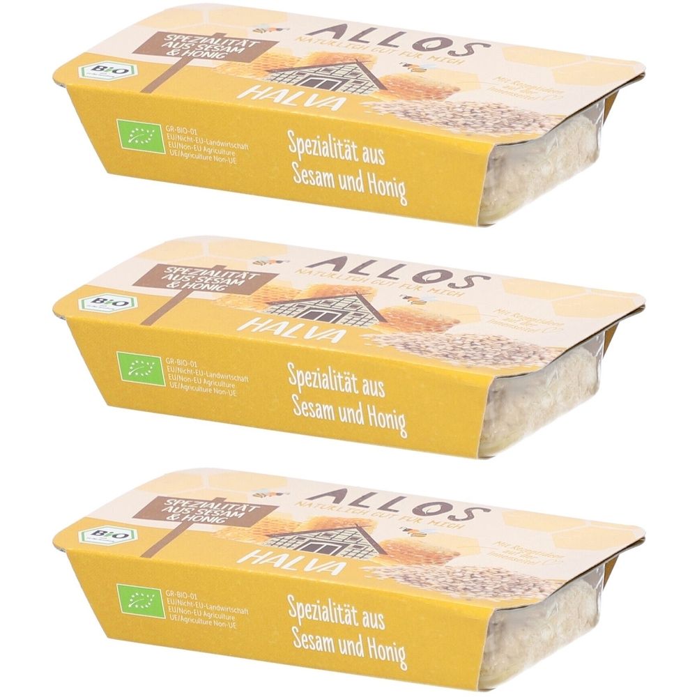 Allos Halva mit Sesam und Honig