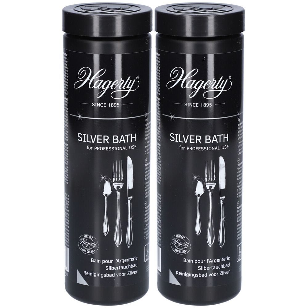 Hagerty® Silver Bath Silbertauchbad für Profis – für Silberbesteck & -objekte