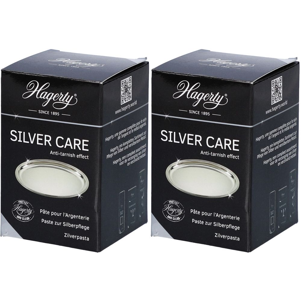 Hagerty® Silver Care Silberpflegepaste mit Anlaufschutz – inkl. Schwamm