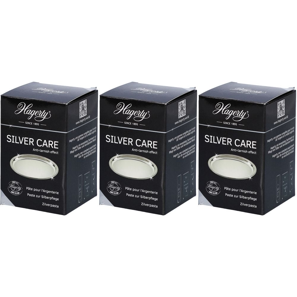 Hagerty® Silver Care Silberpflegepaste mit Anlaufschutz – inkl. Schwamm