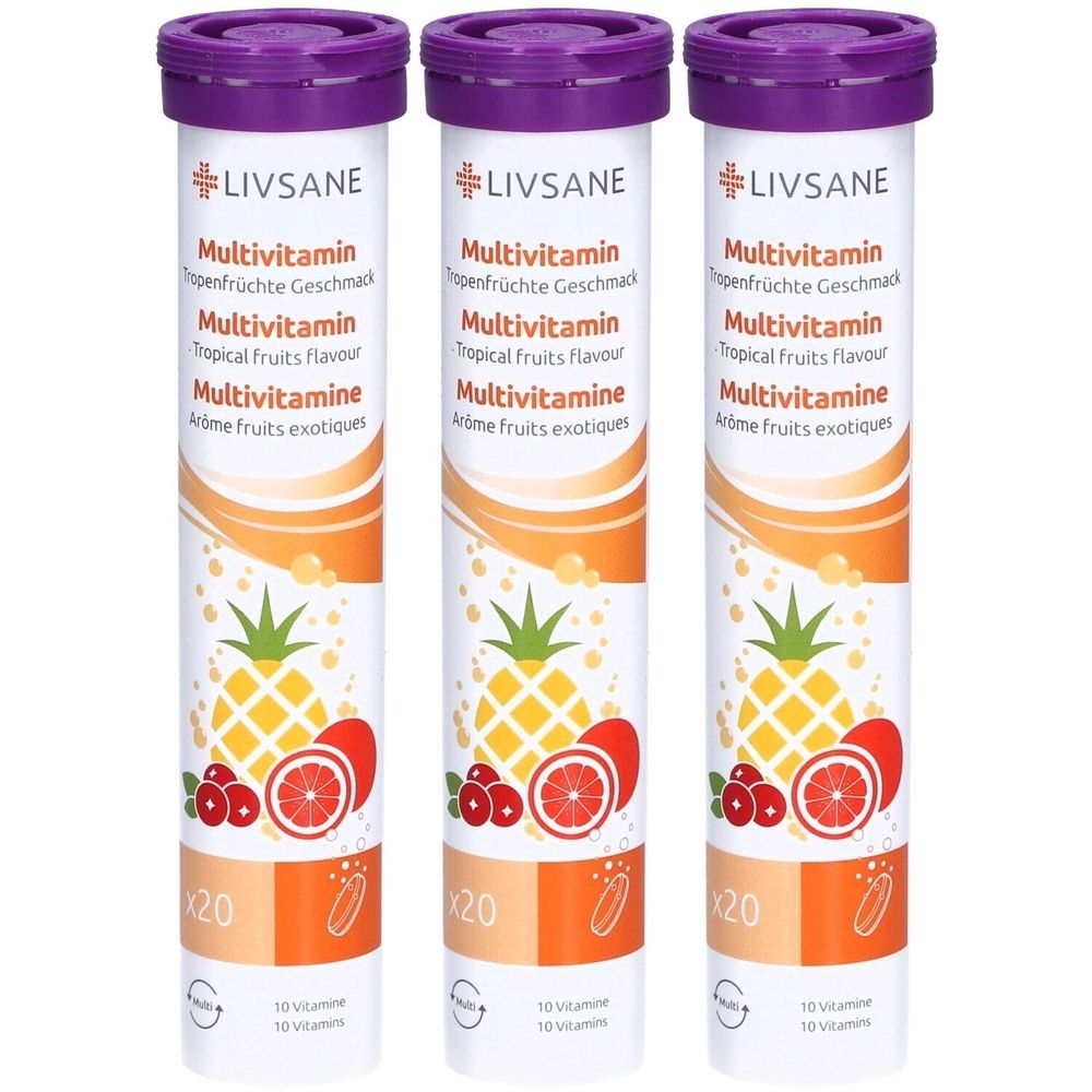 Livsane Multivitamin - Aroma exotische Früchte