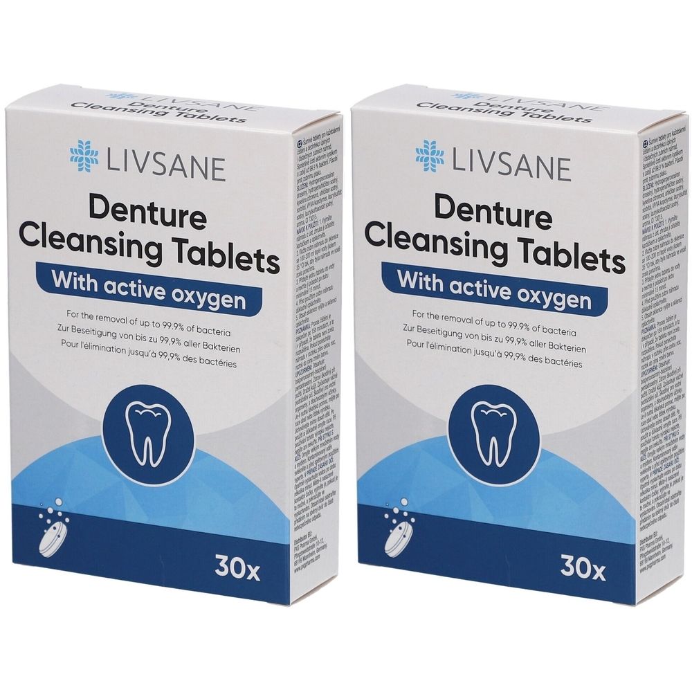 Livsane® Gebissreinigungstabletten