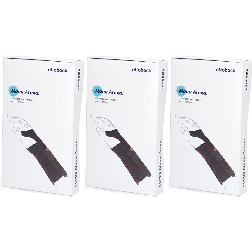 Ottobock. Manu Arexa Attelle de Poignet 50P20-Taille M (16-19 cm)