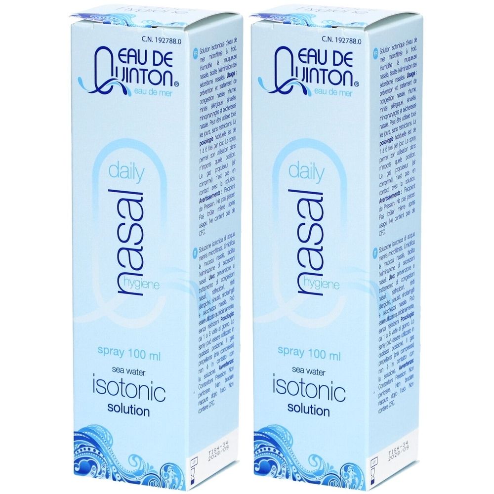 Quinton® Spray Nasal Isotonique 9g/L