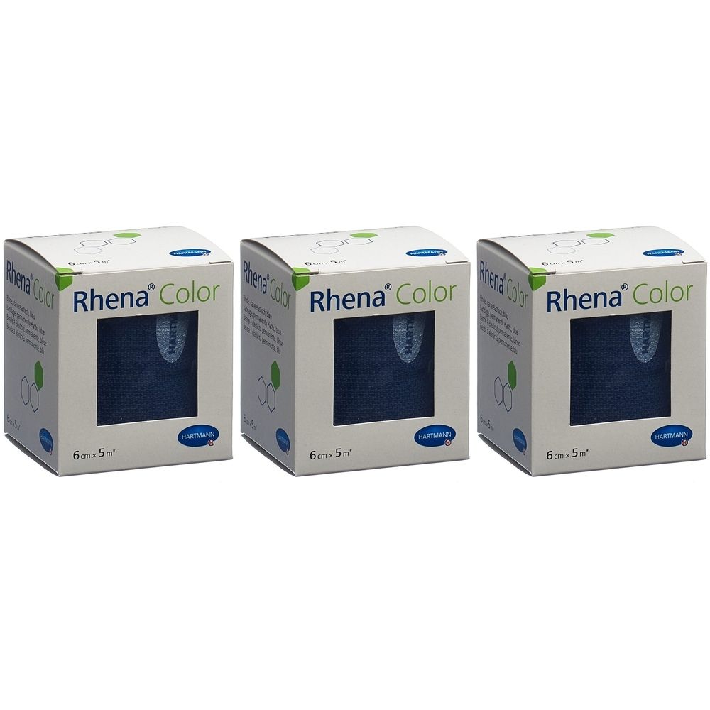 Hartmann Rhena® Color Mittelstreckbinden 6 cm x 5 m Blau