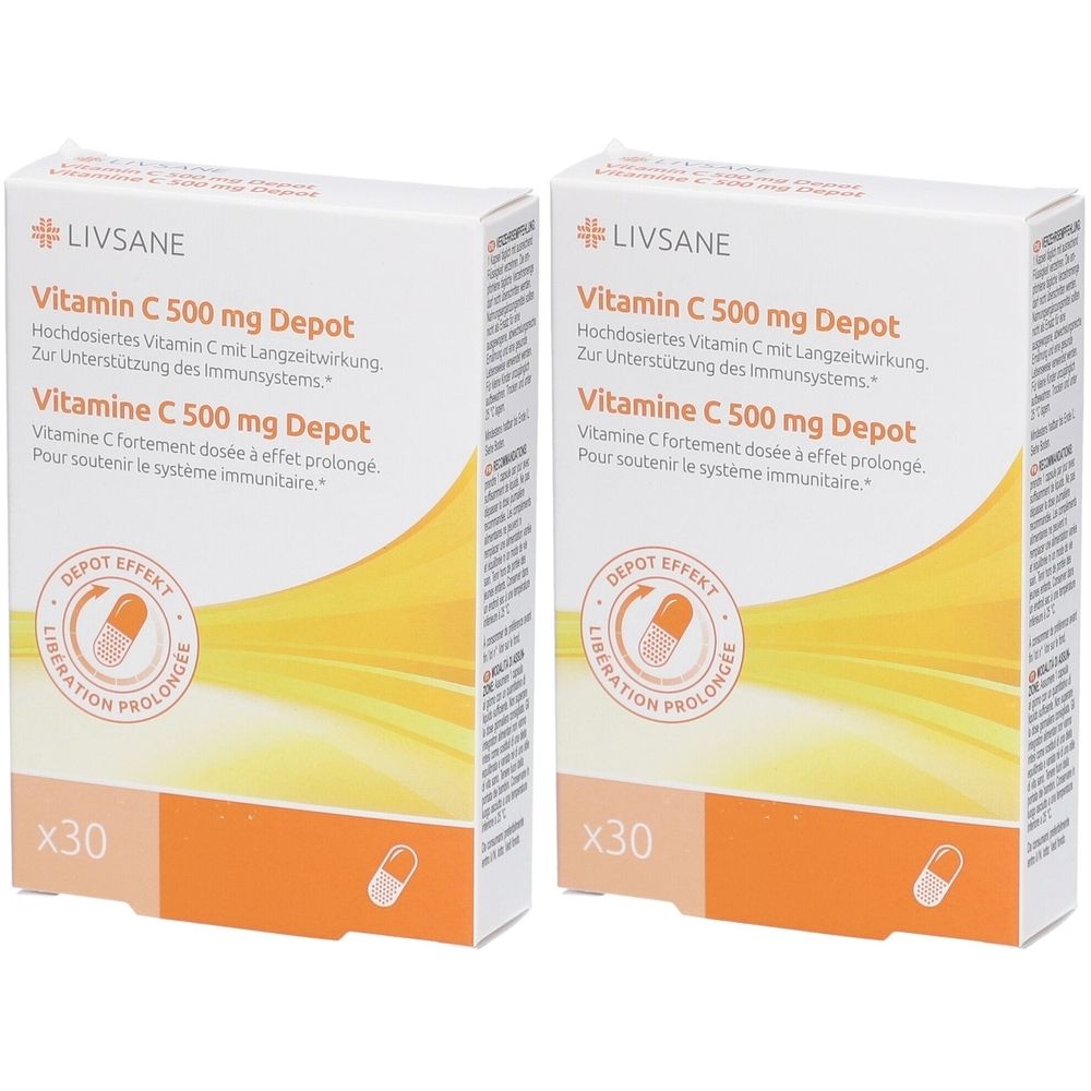 Livsane Livsane Vitamine C 500 mg Depot