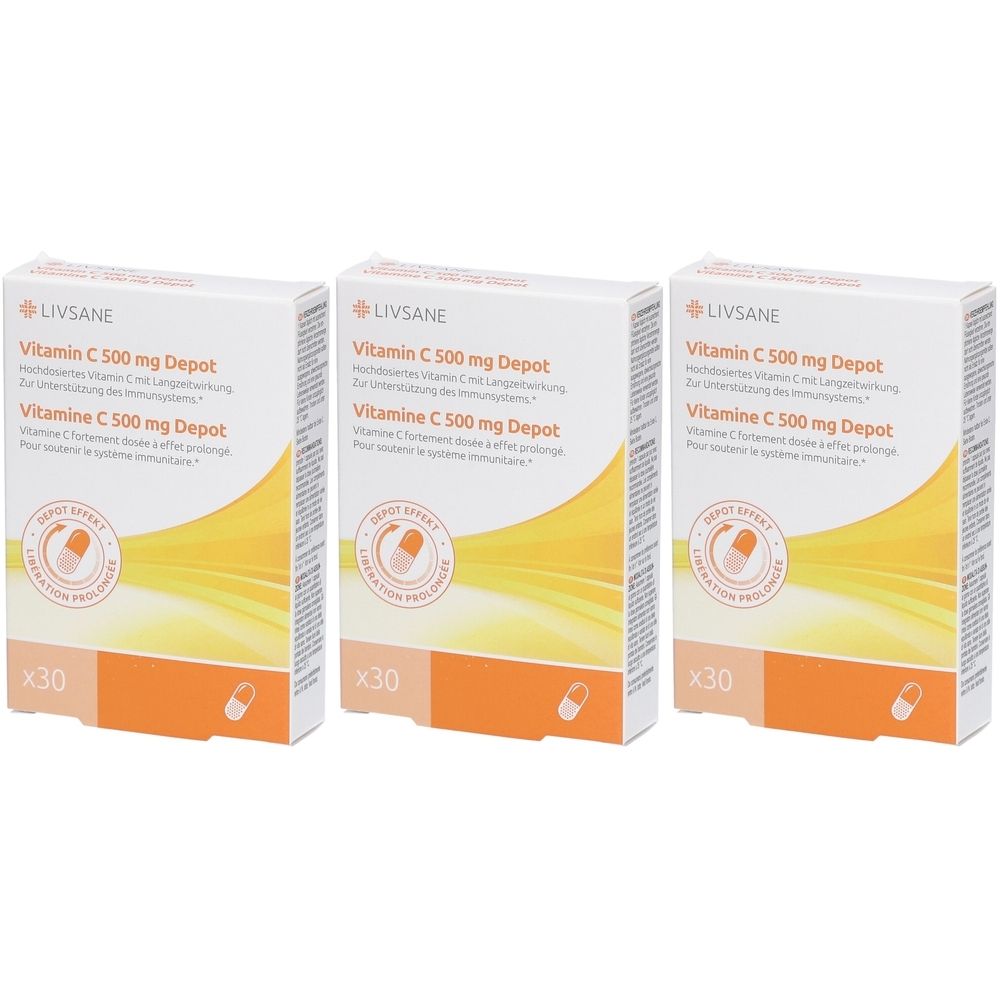 Livsane Livsane Vitamine C 500 mg Depot