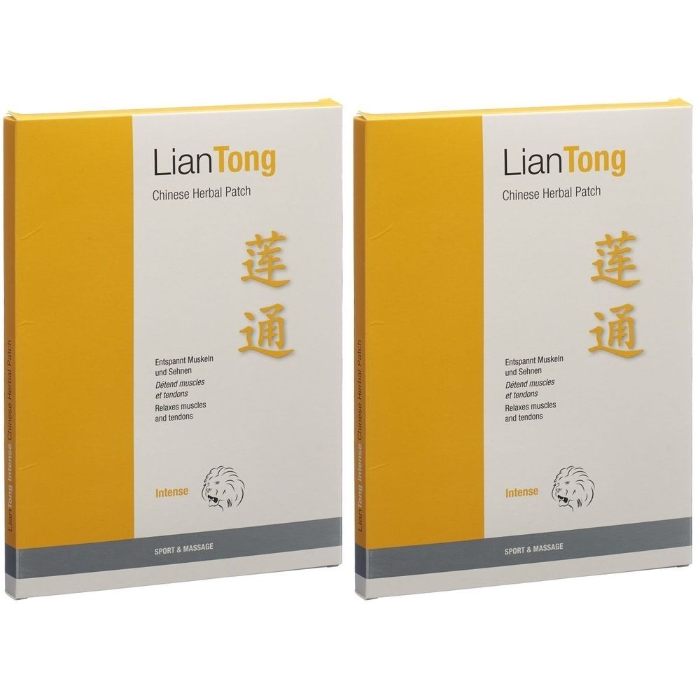 Liantong Chinese Herb Intense Patch 10x14cm