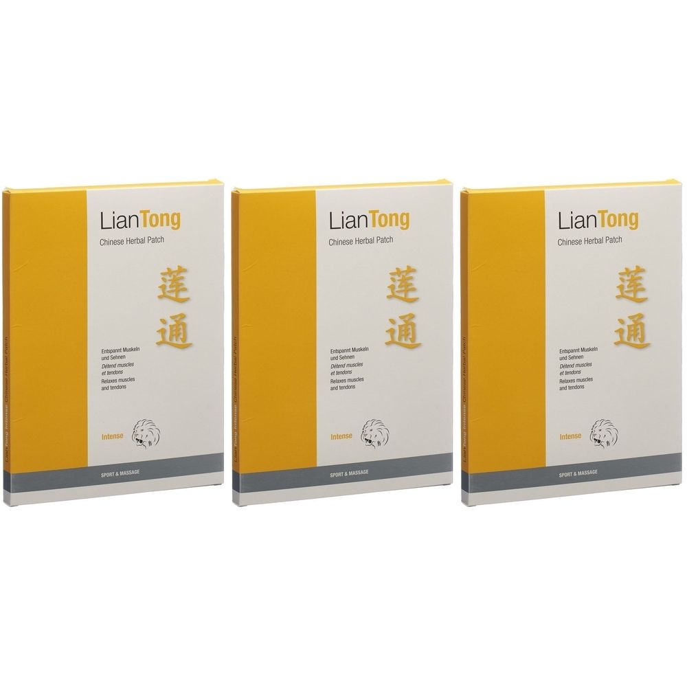 Liantong Chinese Herb Intense Patch 10x14cm