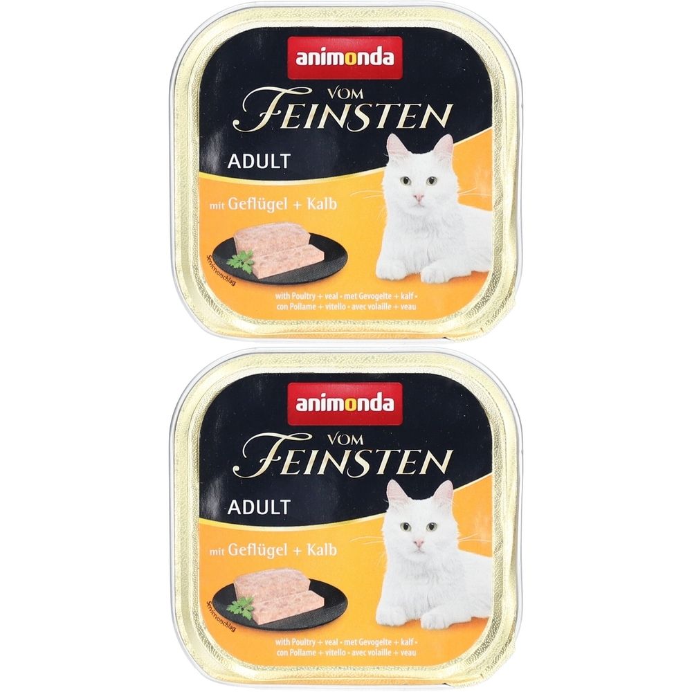 animonda Vom Feinsten Adult mit Geflügel + Kalb