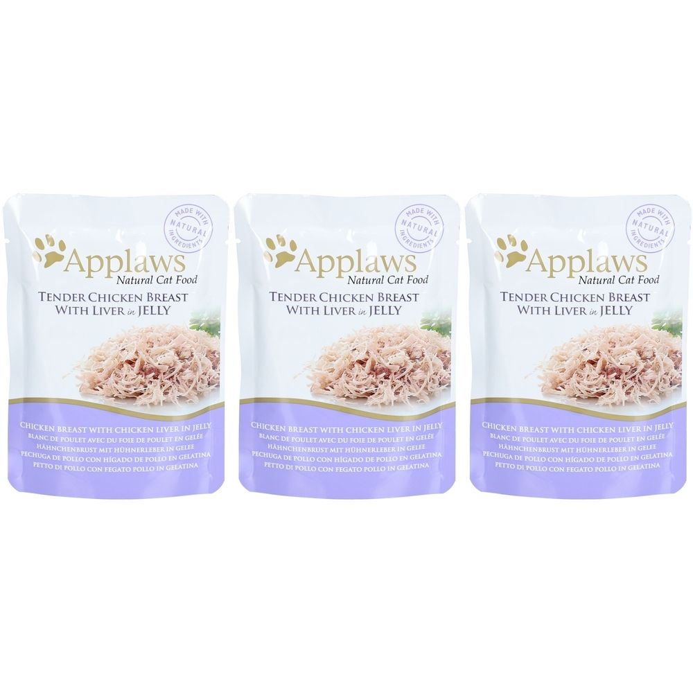 Applaws™ Thunfischfilet mit Garnelen in Brühe