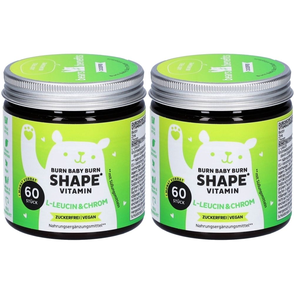 Bears with Benefits Burn Baby Burn Shape Vitamin