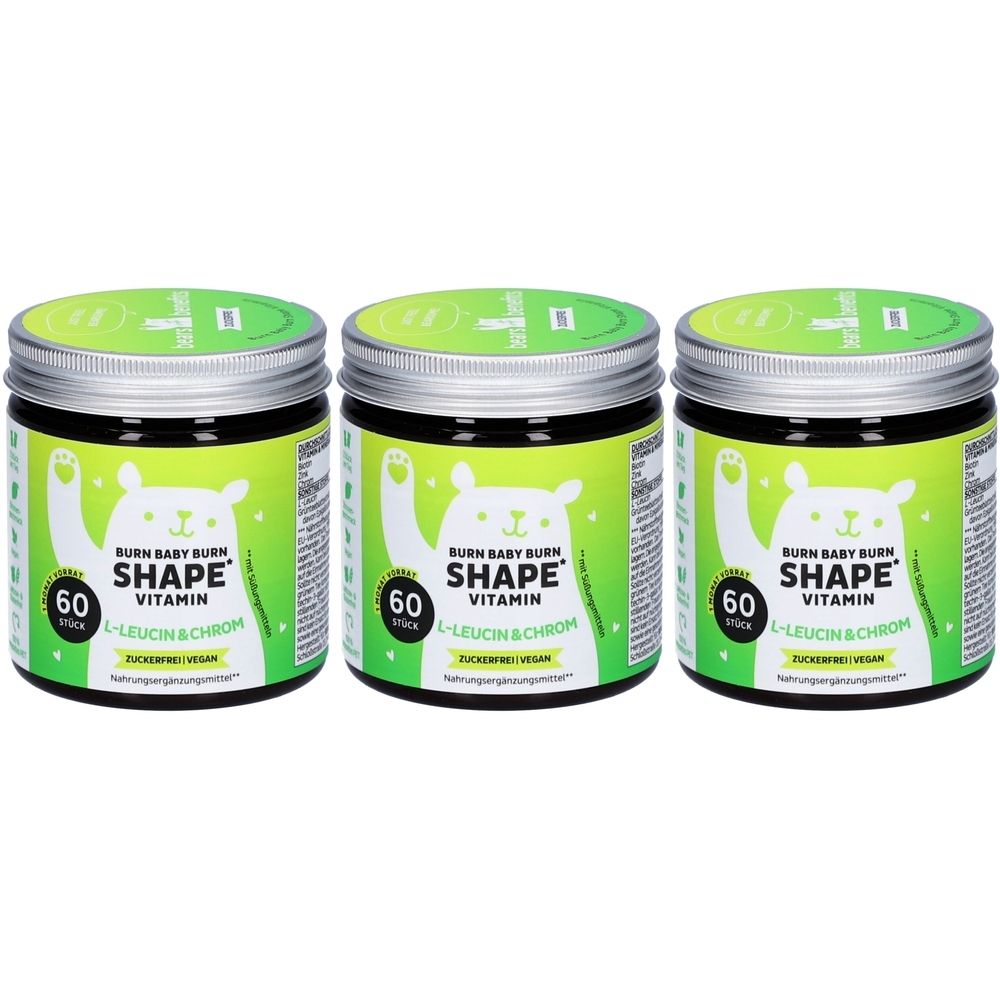 Bears with Benefits Burn Baby Burn Shape Vitamin