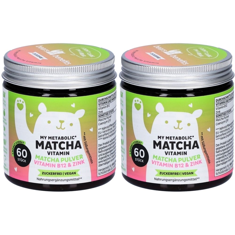 Bears with Benefits My Metabolic Matcha