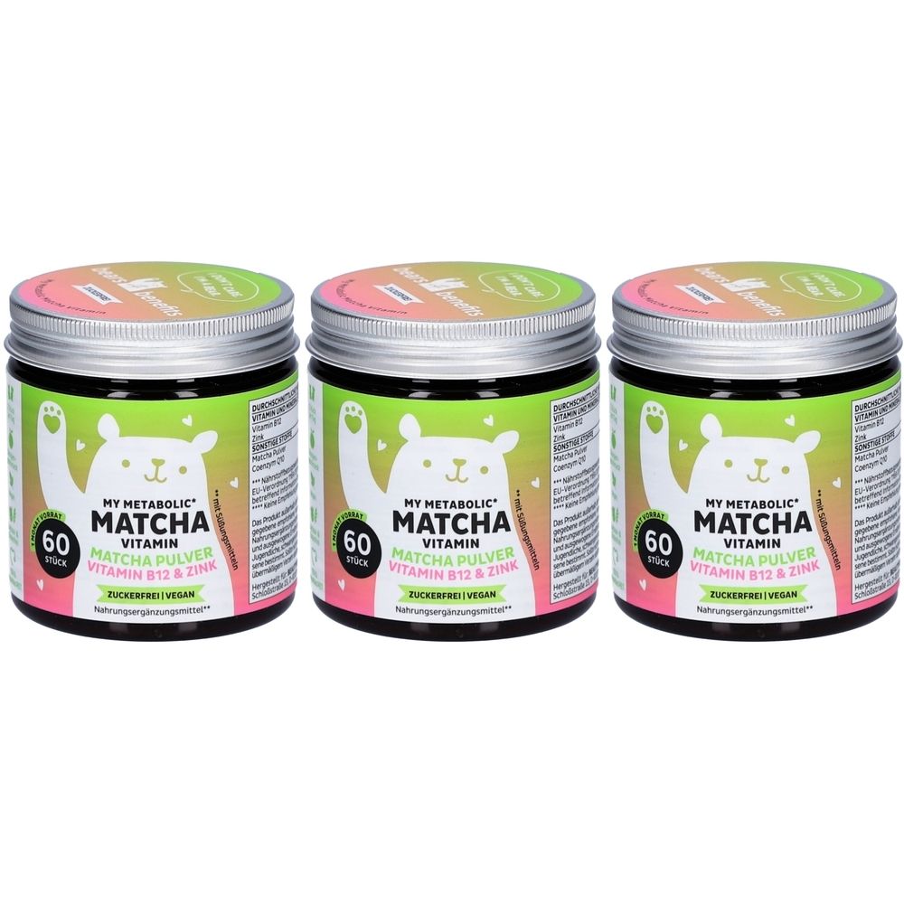 Bears with Benefits My Metabolic Matcha