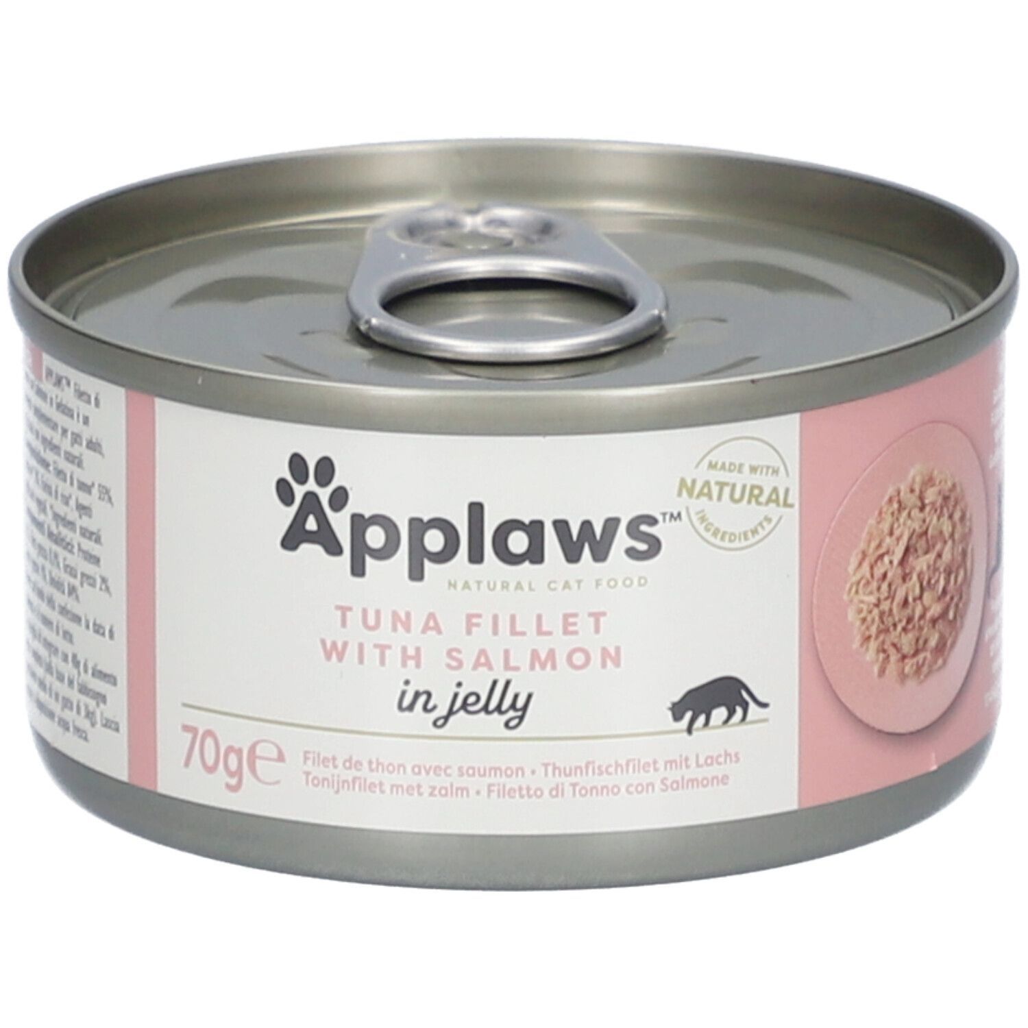 Applaws Thunfisch- und Lachsfilet Adult Katze - in natürlichem Gelee