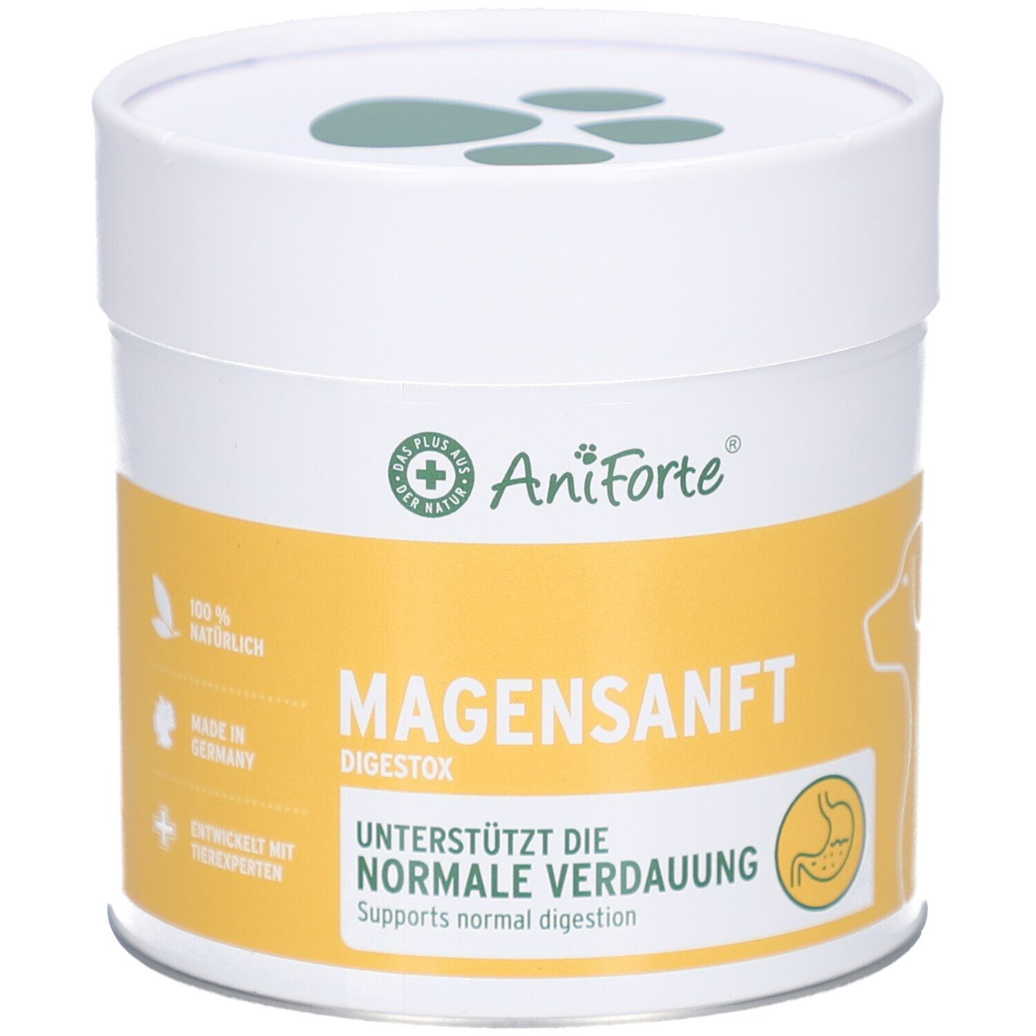 AniForte MagenSanft Digestox – Natürliches Verdauungsergänzungsmittel für Hunde