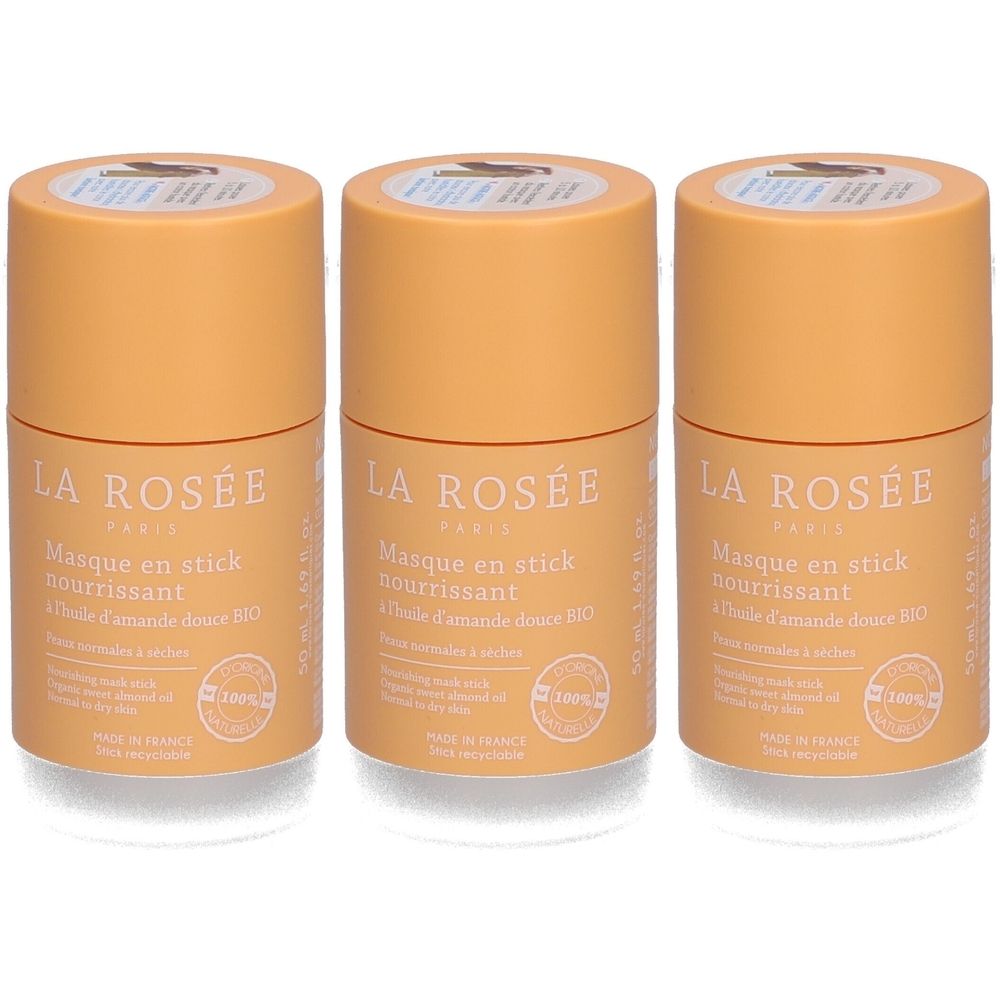 La Rosée Pflegende Stick-Maske mit BIO-Süßmandelöl