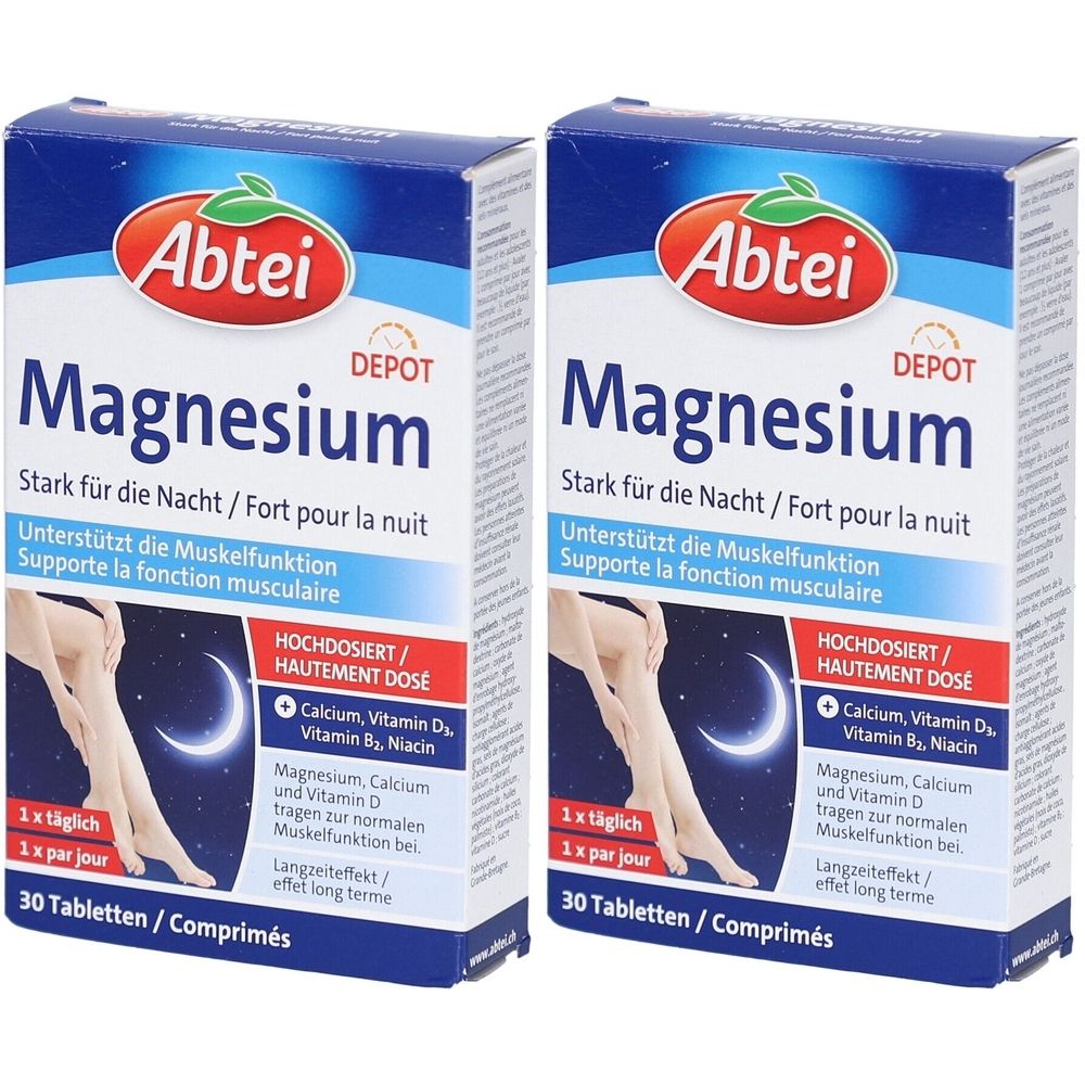 Abtei Magnesium Stark für die Nacht