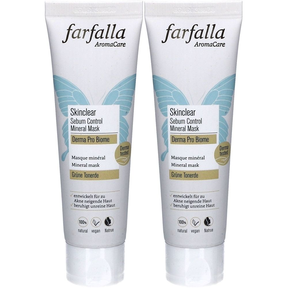 Farfalla Skinclear Sebum Control Mineral Mask
