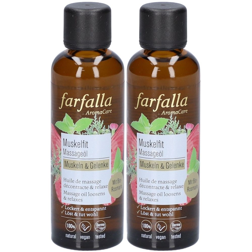 Farfalla Muskelfit Massageöl
