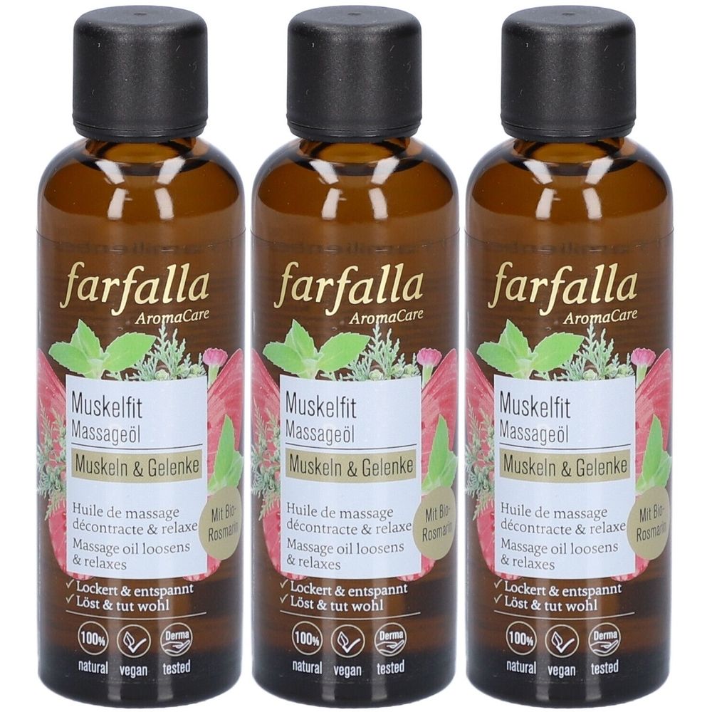 Farfalla Muskelfit Massageöl