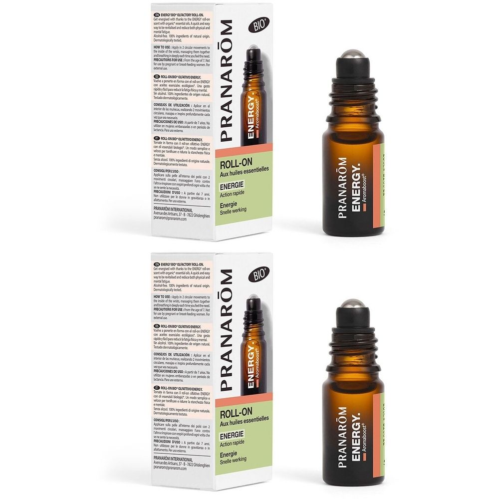 Pranarôm® Energy Roll-On mit ätherischen Ölen