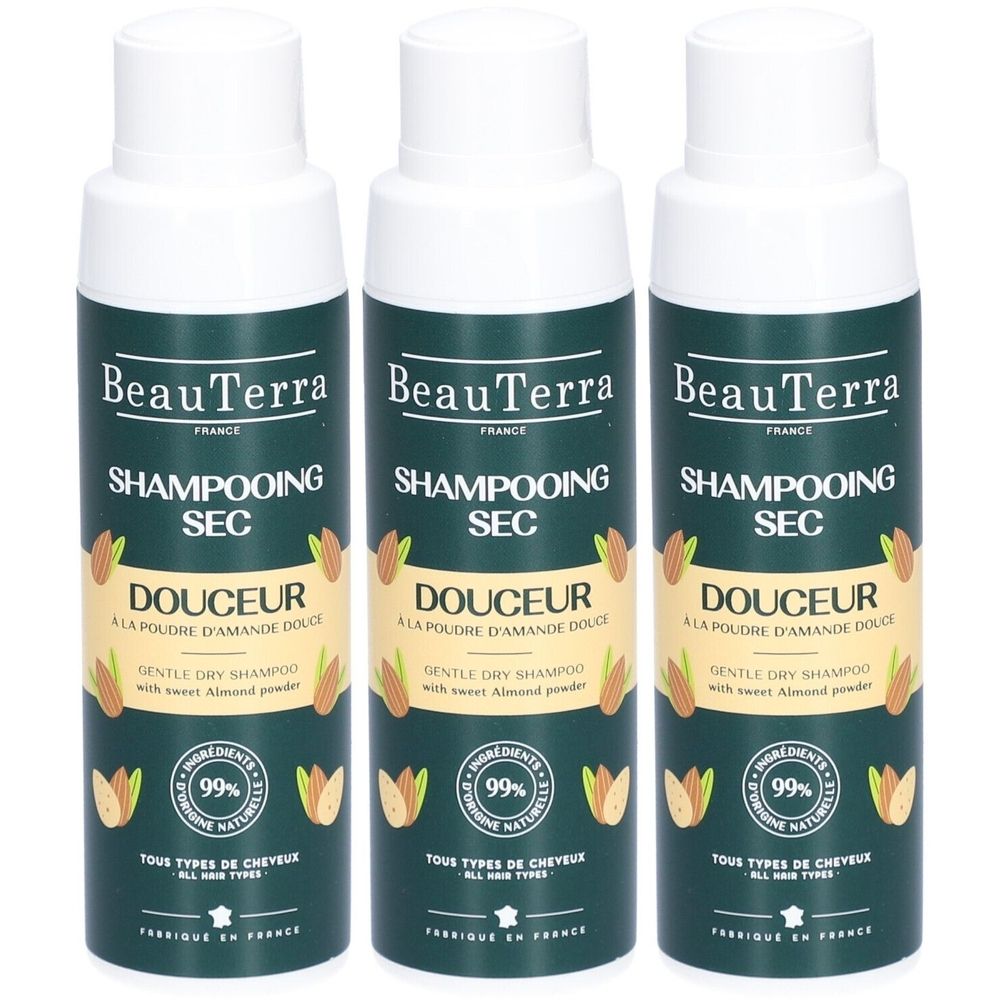 BeauTerra Mildes Trockenshampoo für alle Haartypen