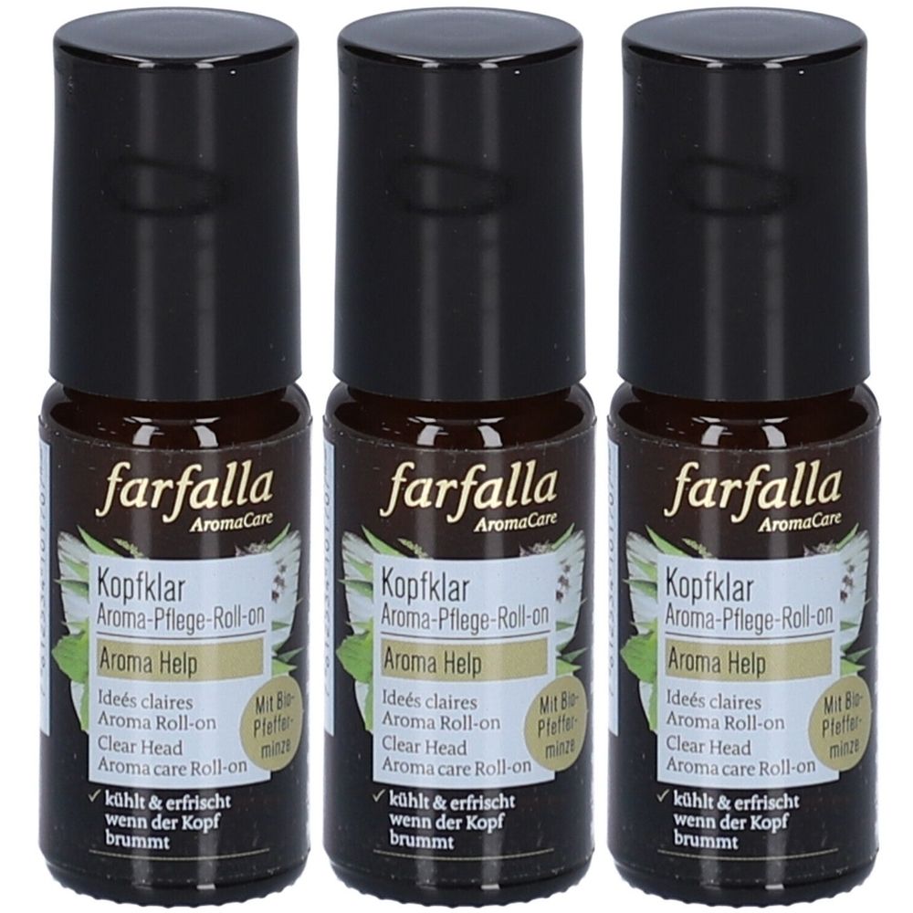 Farfalla® Kopfklar Aroma-Pflege-Roll-on Aroma Help