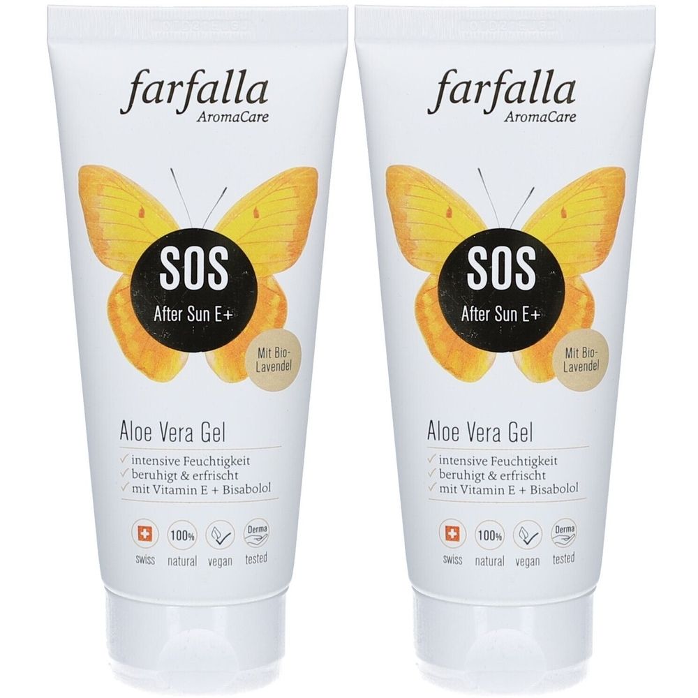 Farfalla SOS After Sun E+ Aloe Vera Gel nach der Sonne