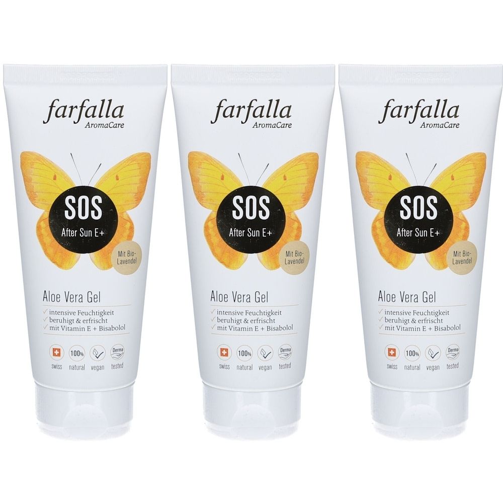 Farfalla SOS After Sun E+ Aloe Vera Gel nach der Sonne