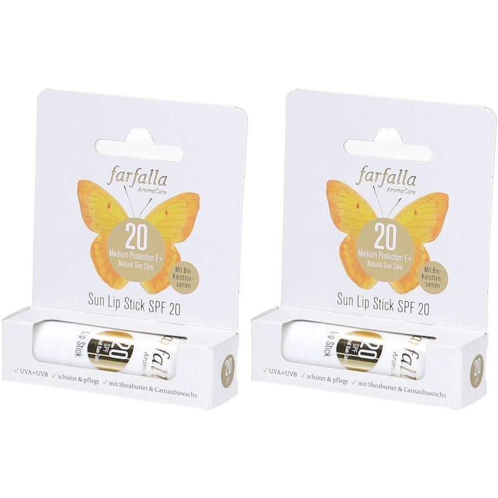 Farfalla Medium Protection E+ Lippenpflegestift LSF 20