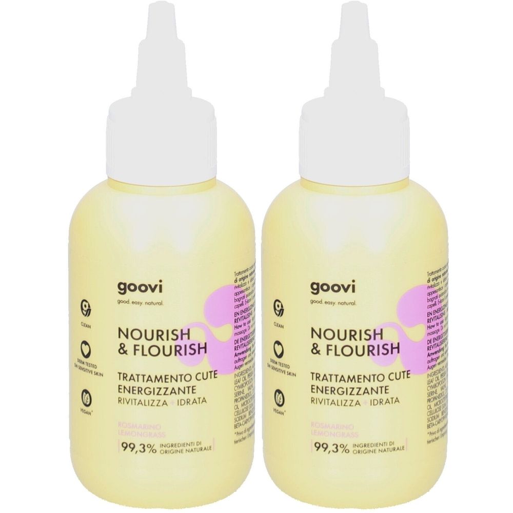 Goovi® Energetisierende Kopfhautbehandlung mit Rosmarin & Zitronengras