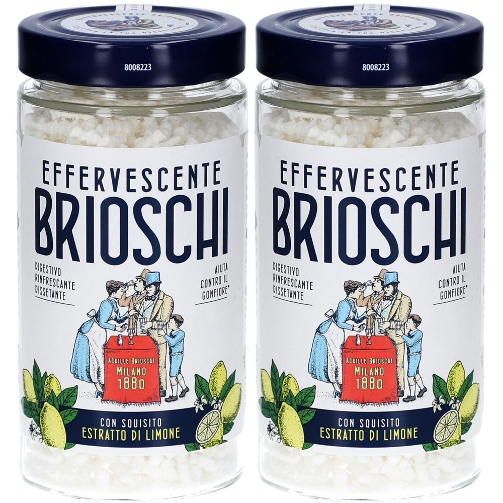 Granuliertes Brausepräparat Brioschi Digestive