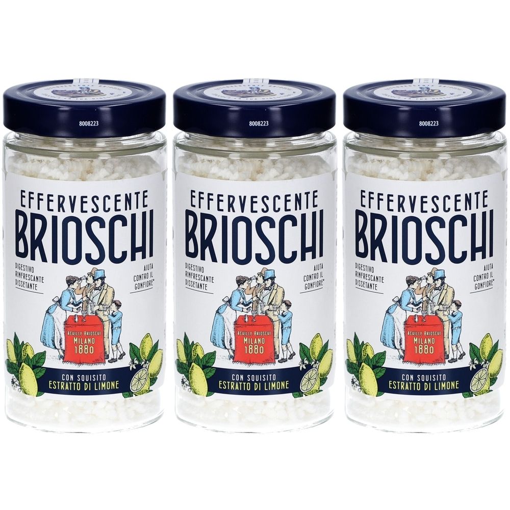 Granuliertes Brausepräparat Brioschi Digestive