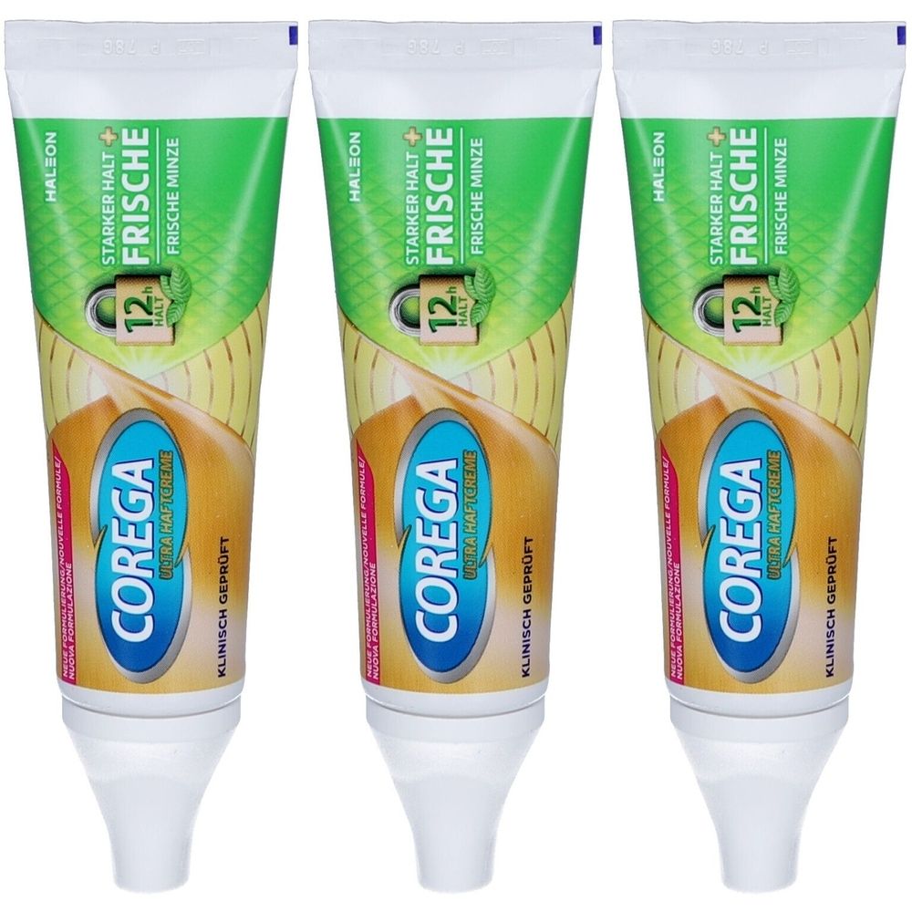 Corega Haftcreme Frische Minze Starker Halt 12h