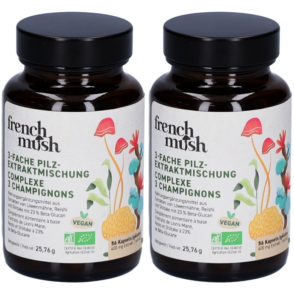 French Mush Complex 3 Pilze Bio