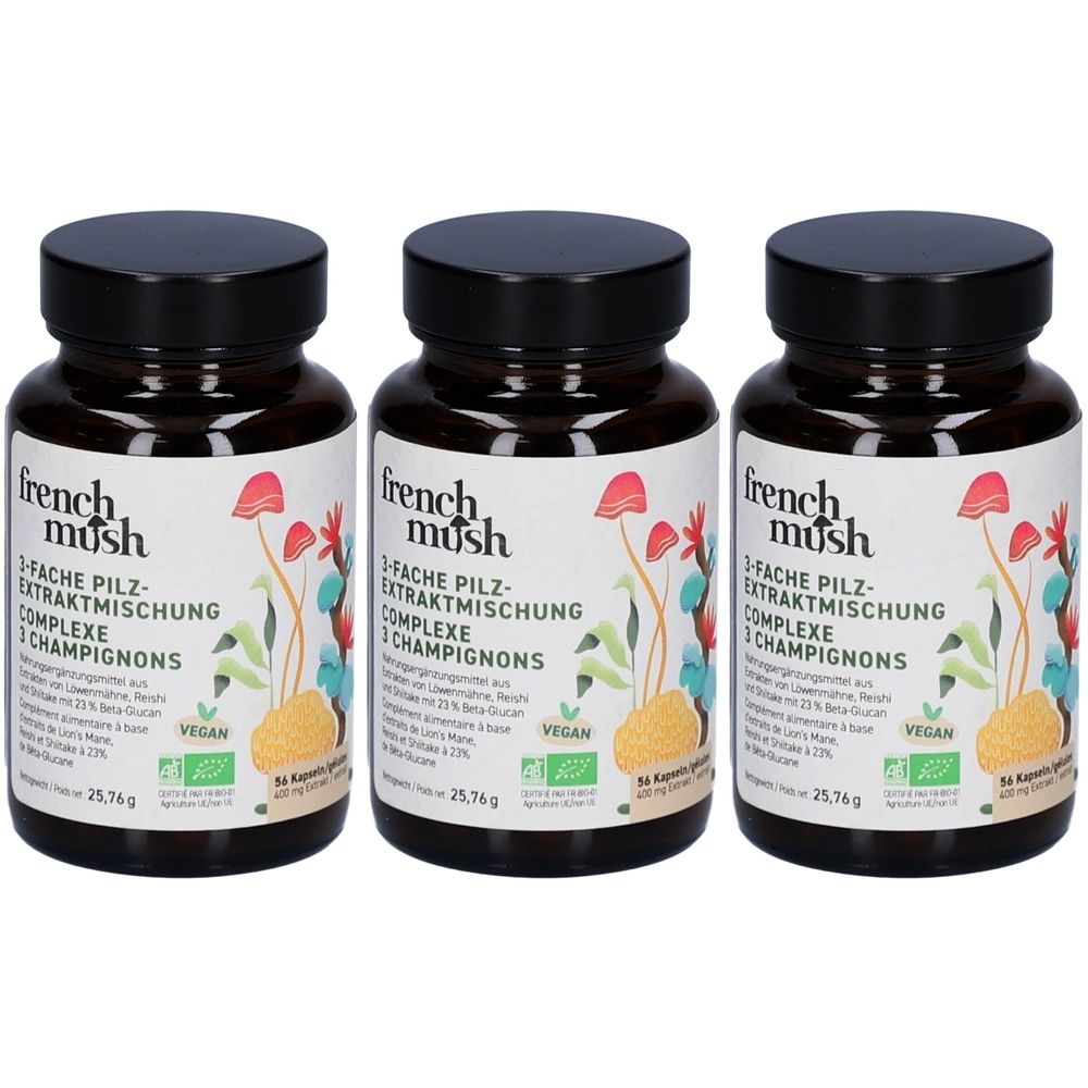 French Mush Complex 3 Pilze Bio