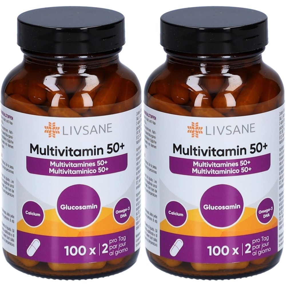 Livsane Multivitamine 50+