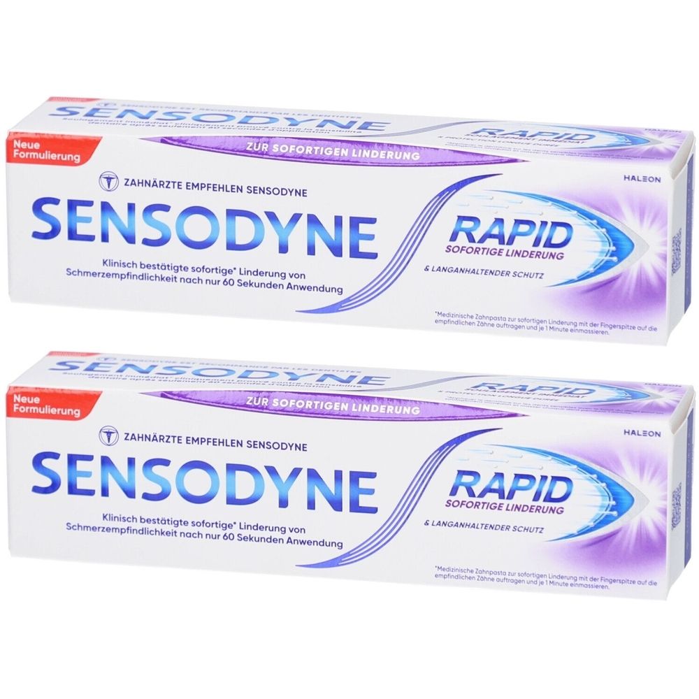Sensodyne® Zahnpasta Rapid für empfindliche Zähne