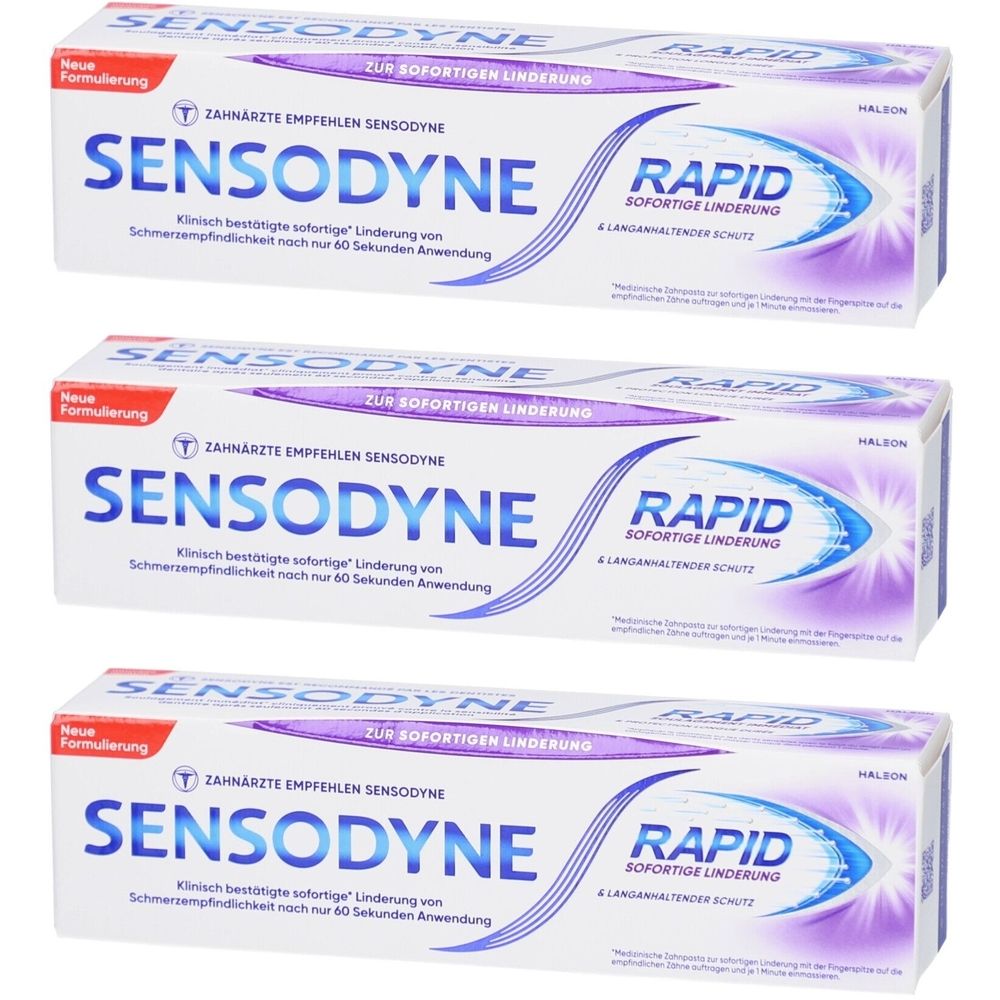 Sensodyne® Zahnpasta Rapid für empfindliche Zähne