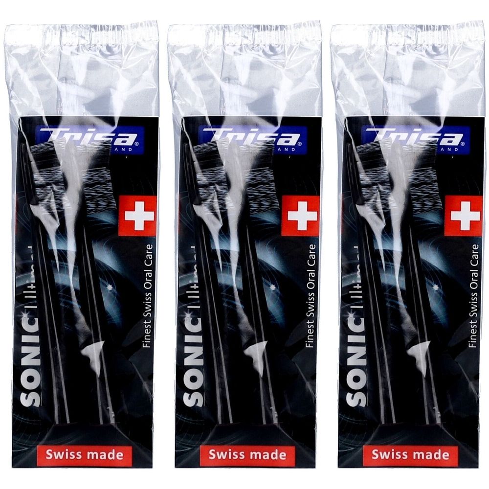 Trisa Sonic Ultimate Ersatzbürstenköpfe x2 Swiss Made