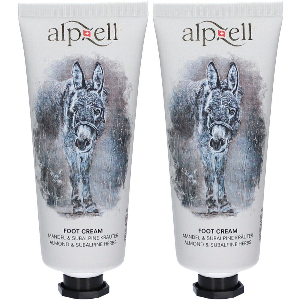 alpzell® Foot Cream Mandeln & subalpine Kräuter für gepflegte Füße