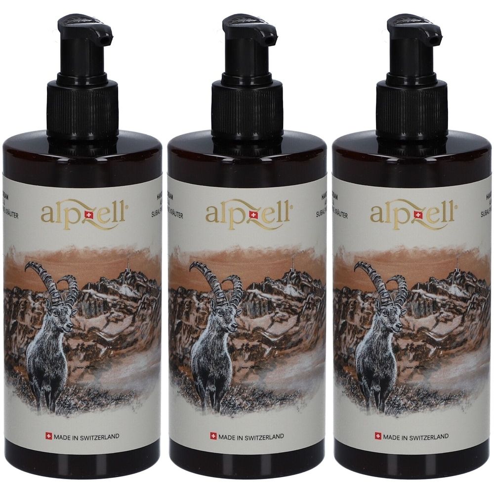alpzell® Hand Cream – Mandel & subalpine Kräuter für trockene Haut