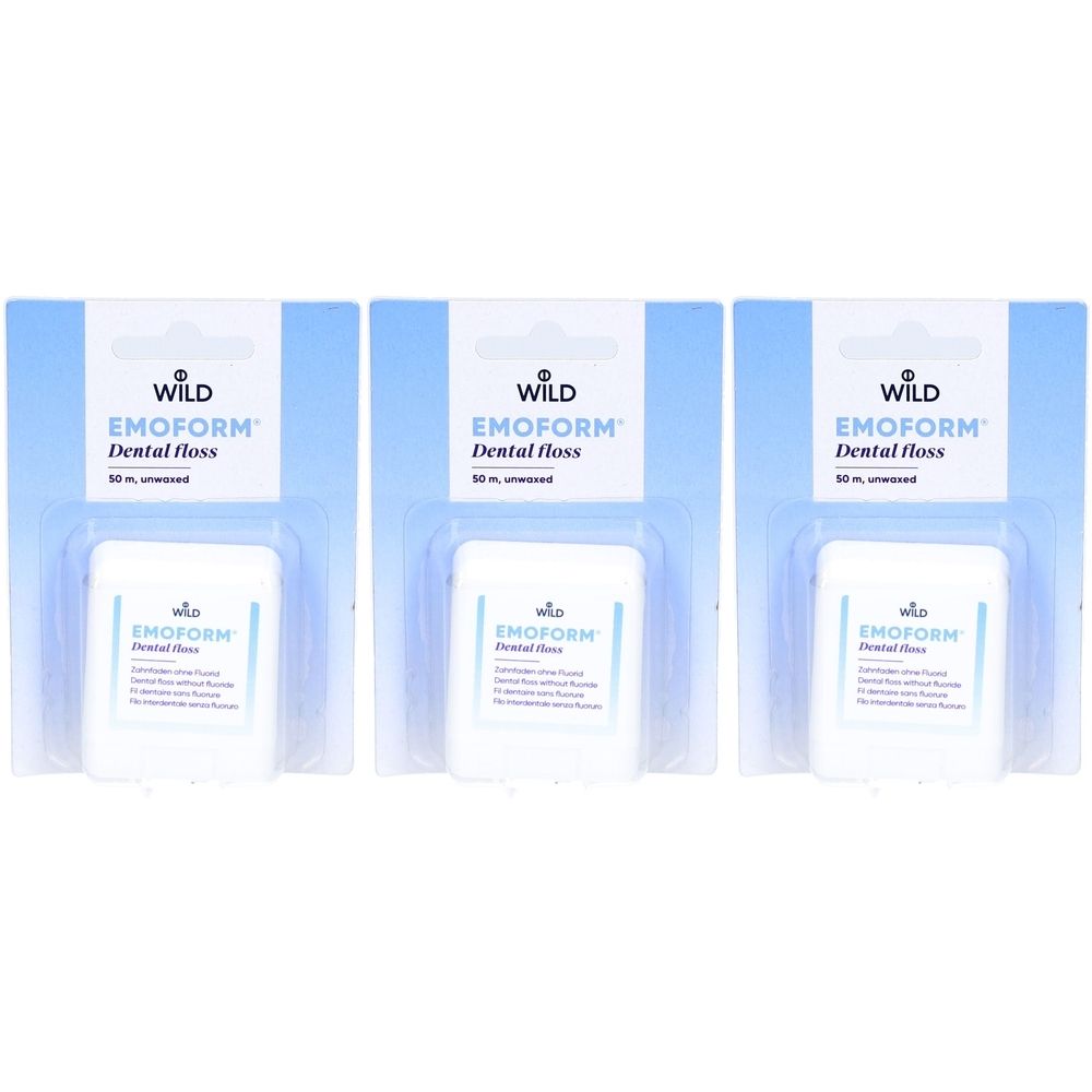 Emoform® Zahnfaden ungewachst 50m